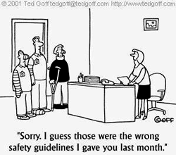 wrong-safety-guidelines
